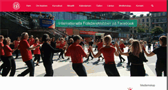 Desktop Screenshot of internationellafolkdansklubben.com